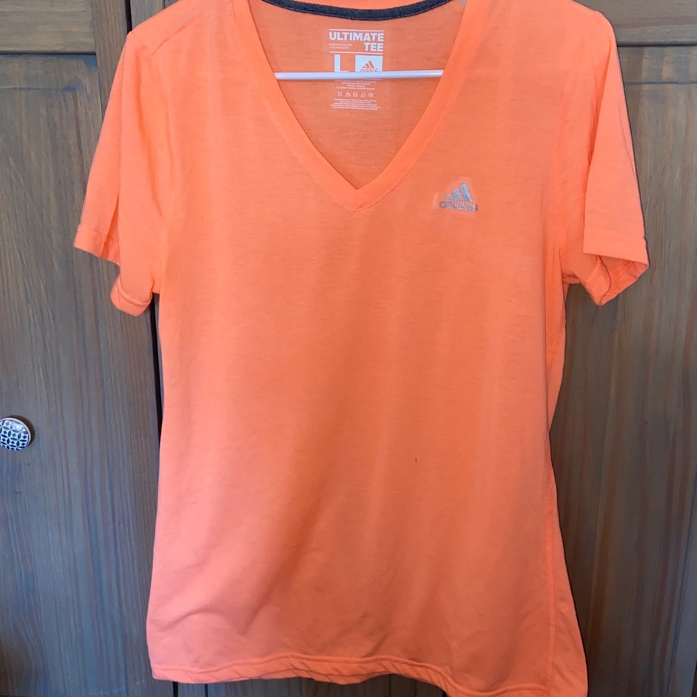 Orange Adidas Shirt